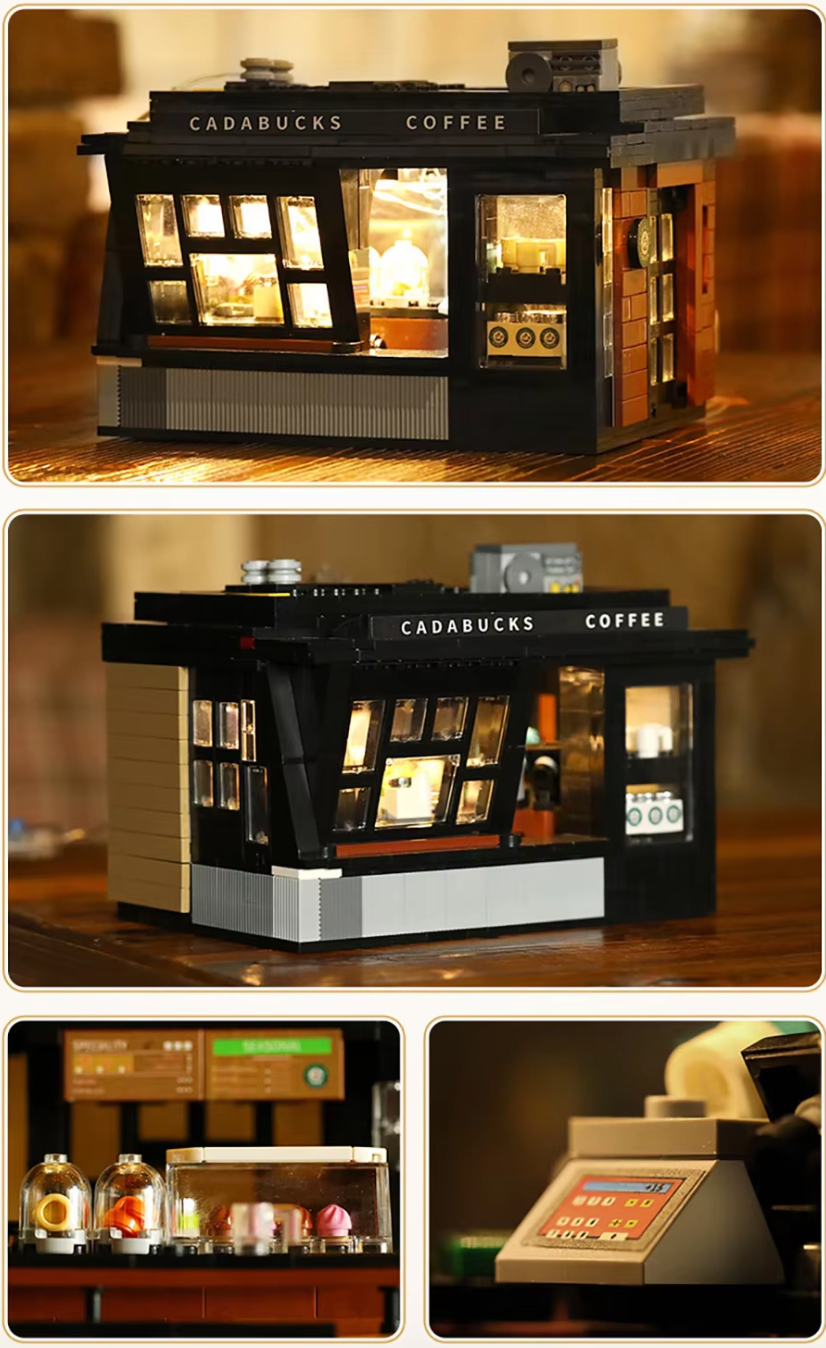 CaDA Street Coffee House with LED lighting