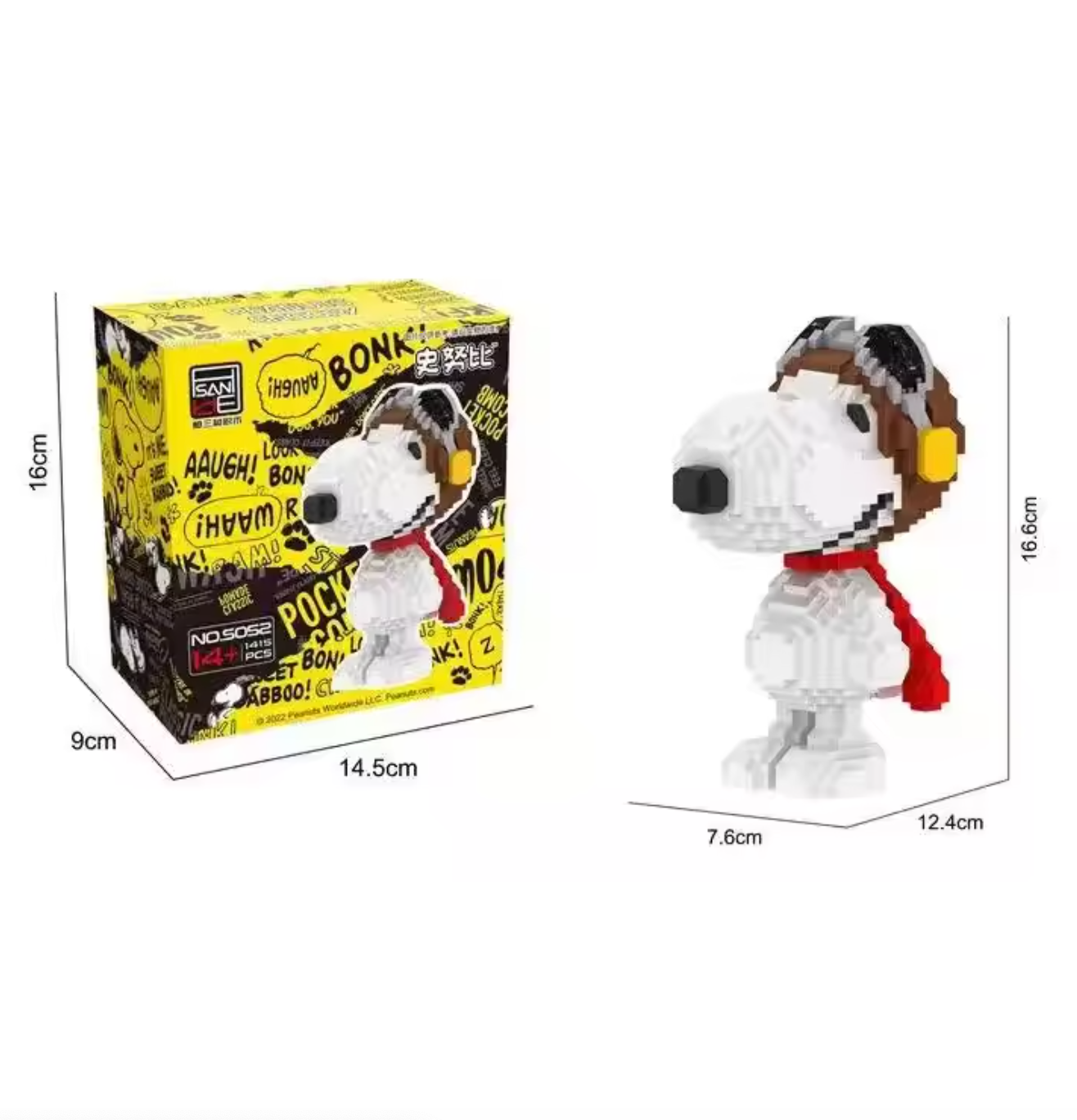 Snoopy Series Diamond Building Blocks