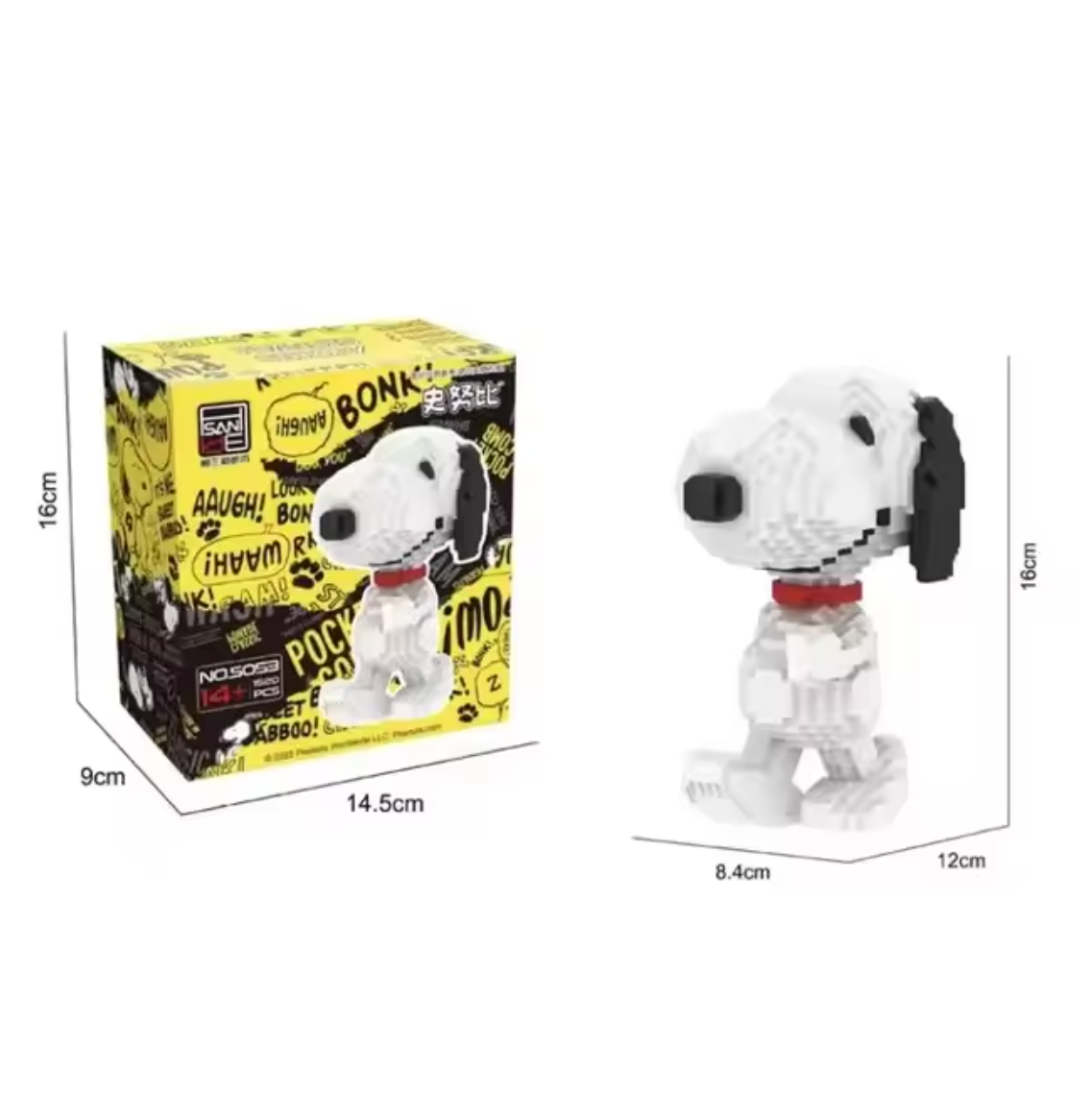 Snoopy Series Diamond Building Blocks