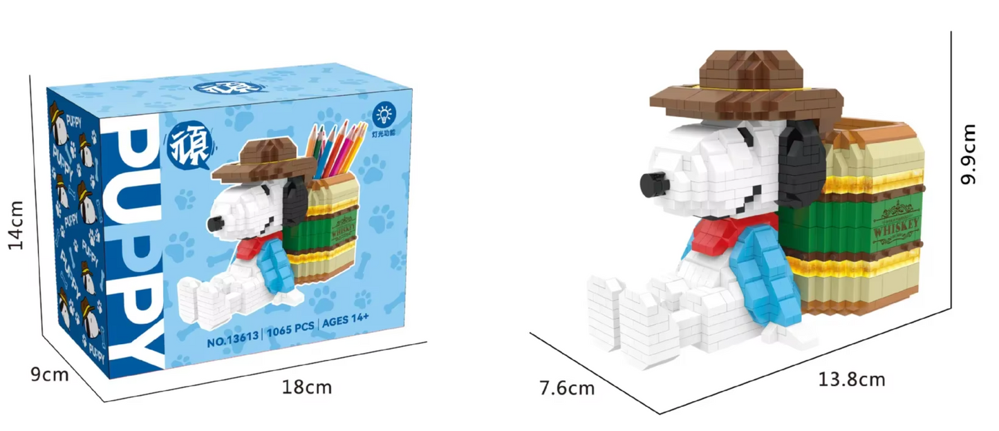 Life of Snoopy Series Building Blocks