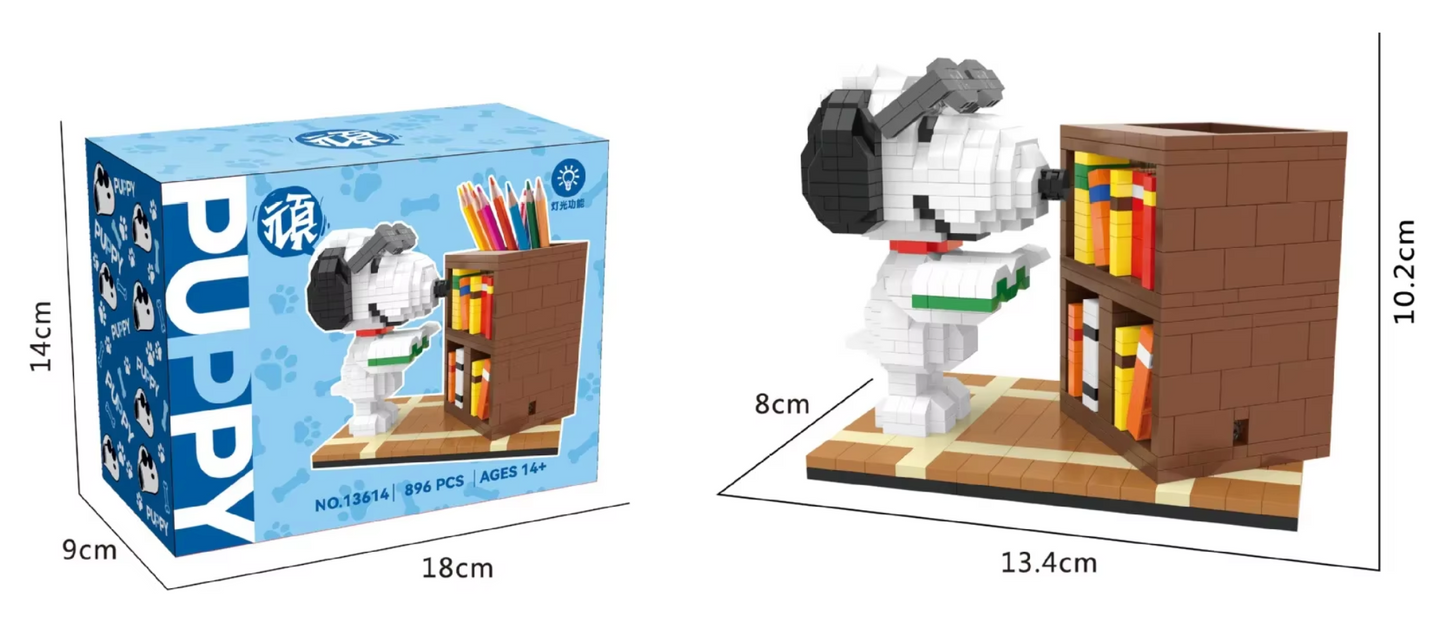 Life of Snoopy Series Building Blocks