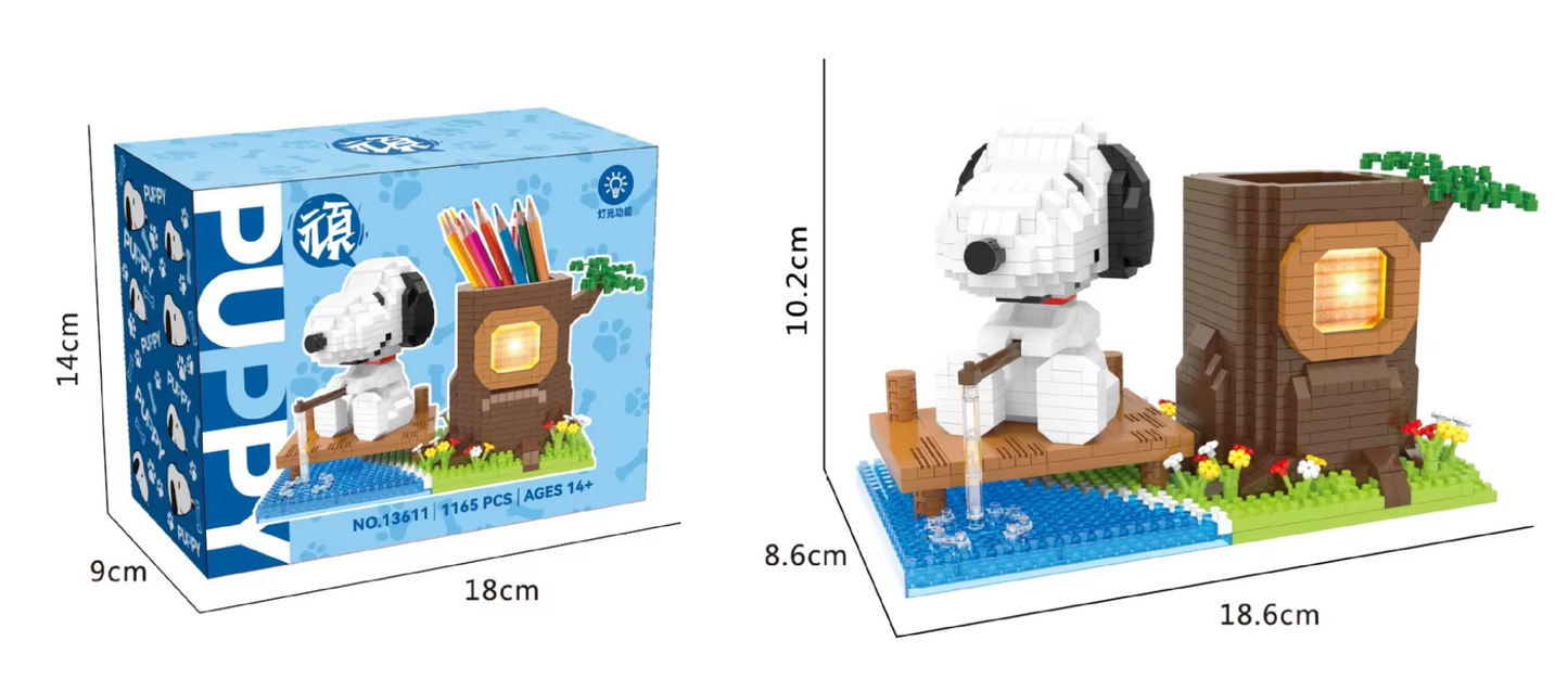 Life of Snoopy Series Building Blocks