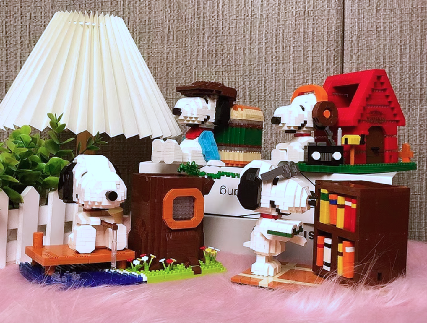 Life of Snoopy Series Building Blocks