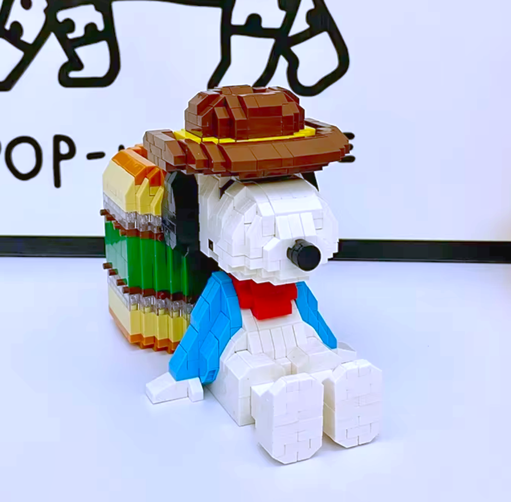 Life of Snoopy Series Building Blocks