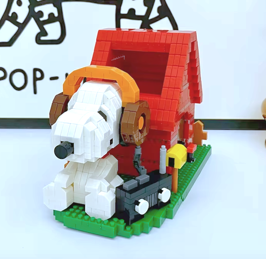 Life of Snoopy Series Building Blocks