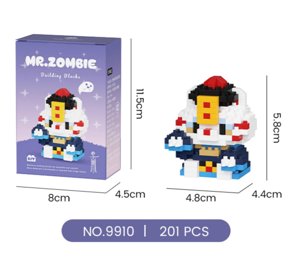 Mr.Zombie Series Building Blocks