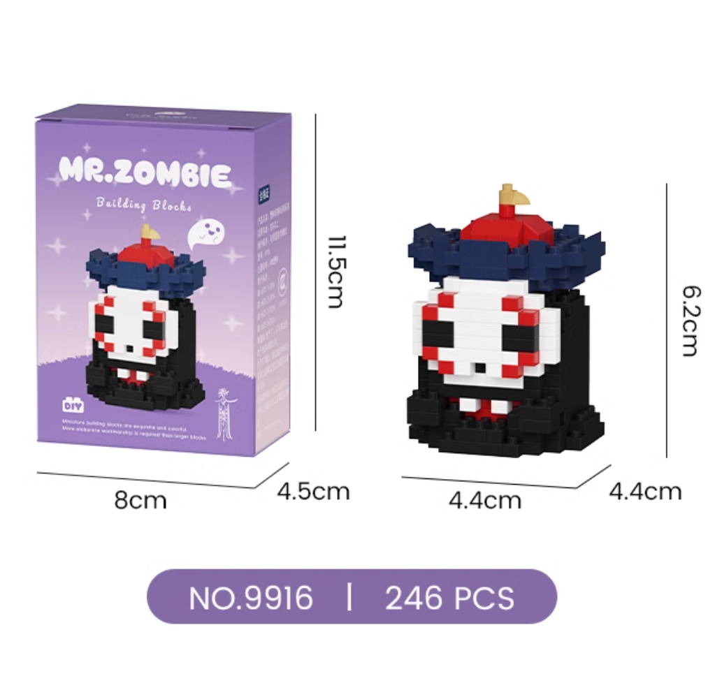 Mr.Zombie Series Building Blocks